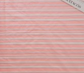 Green striped fabric