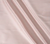 Light blue mikado jacquard vichy