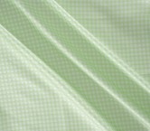 Light blue mikado jacquard vichy