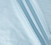 Light blue mikado jacquard vichy