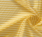 Yellow striped fabric
