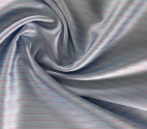 Blue striped jacquard mikado