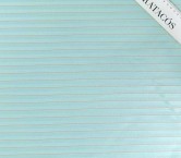 Green water striped jacquard mikado