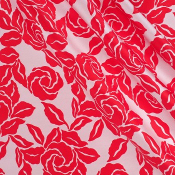 Mikado floral bicolor rojo