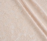 Pink jacquard cloqué floral