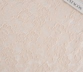 Pink jacquard cloqué floral