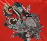 Red dgn.g1118 base dani panel 120cm