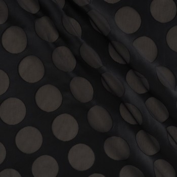 Black jacq. dots fil coupe