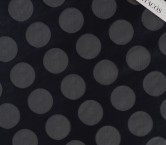 Blue navy jacq. dots fil coupe