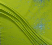 Jacquard lamé verde