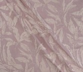 Pink rustic leaves jacquard