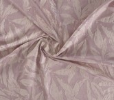 Pink rustic leaves jacquard