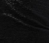 Black jacquard fringes