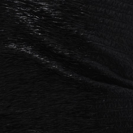 Black jacquard fringes
