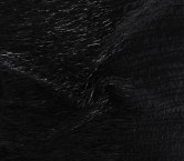 Black jacquard fringes