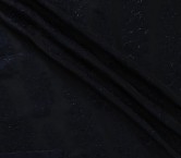 Green jacquard fil coupe floral