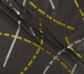 Green black fil coupe geometric