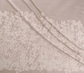 Pink jacquard pano floral