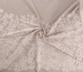 Pink jacquard pano floral