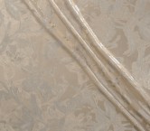 Beige lamé jacquard