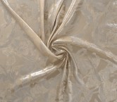 Beige lamé jacquard
