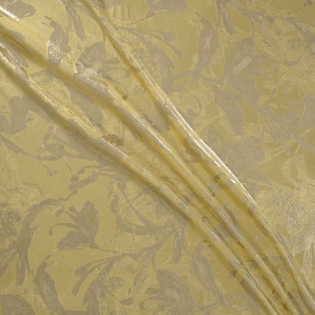 Golden lamé jacquard