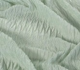 Ligth green lurex jersey pleated