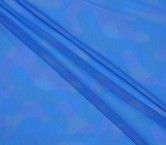 Blue multicolor chiffon foil