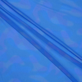 ChifÓn foil multicolor azul