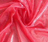 Strawberry translucid sequins 5mm