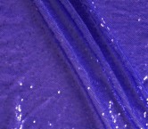 Blue translucid sequins 5mm