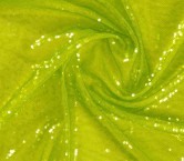 Green translucid sequins 5mm