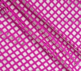 Fuchsia macro net sequins