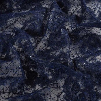 Bordado red irregular navy 250-008