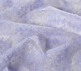 Lavender irregular net embroidery