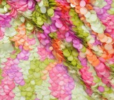 Lentejuelas tintadas multicolor lila