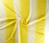 Lentejuelas franjas degradé amarillo