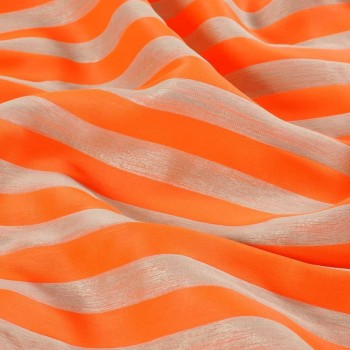 Raya bicolor  naranja acido