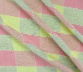 Lime pink multicolored rustic