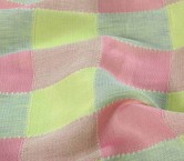 Lime pink multicolored rustic