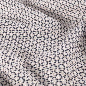 Tweed lamÉ rosa