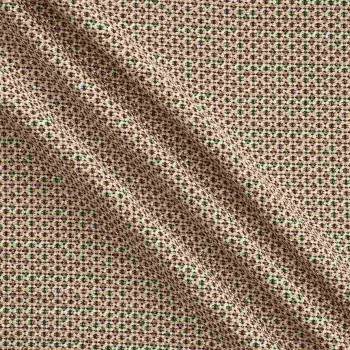 Tweed lamÉ beige