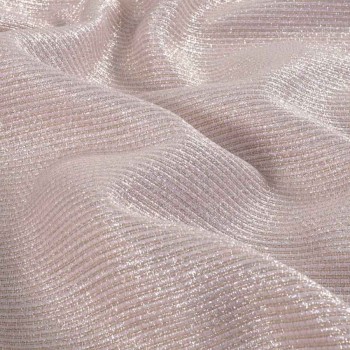 Tweed lamÉ rosa