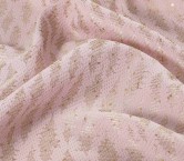 Jacquard con paillettes rosa