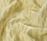 Jacquard con paillettes amarillo