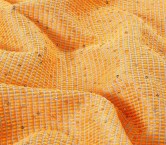 Acid orange sequins jacquard
