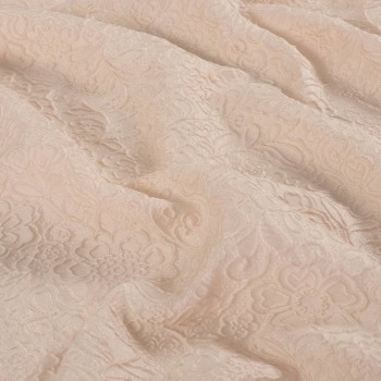 Pink jacquard with relief