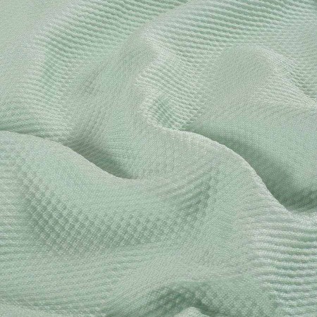 Jacquard cloquÉ verde agua