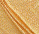 Orange jacquard geometric desi