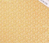 Jacquard geomÉtrico lamÉ naranja